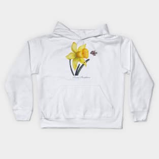 Future Botanical Studies - Daffodil Kids Hoodie